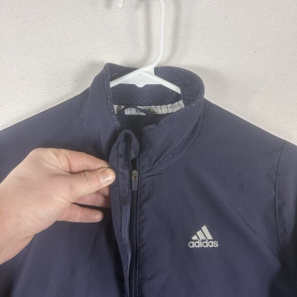Adidas Formotion Clima 365 Athletic Running Jacket Womens Medium Windbreaker Zip - Picture 2 of 12